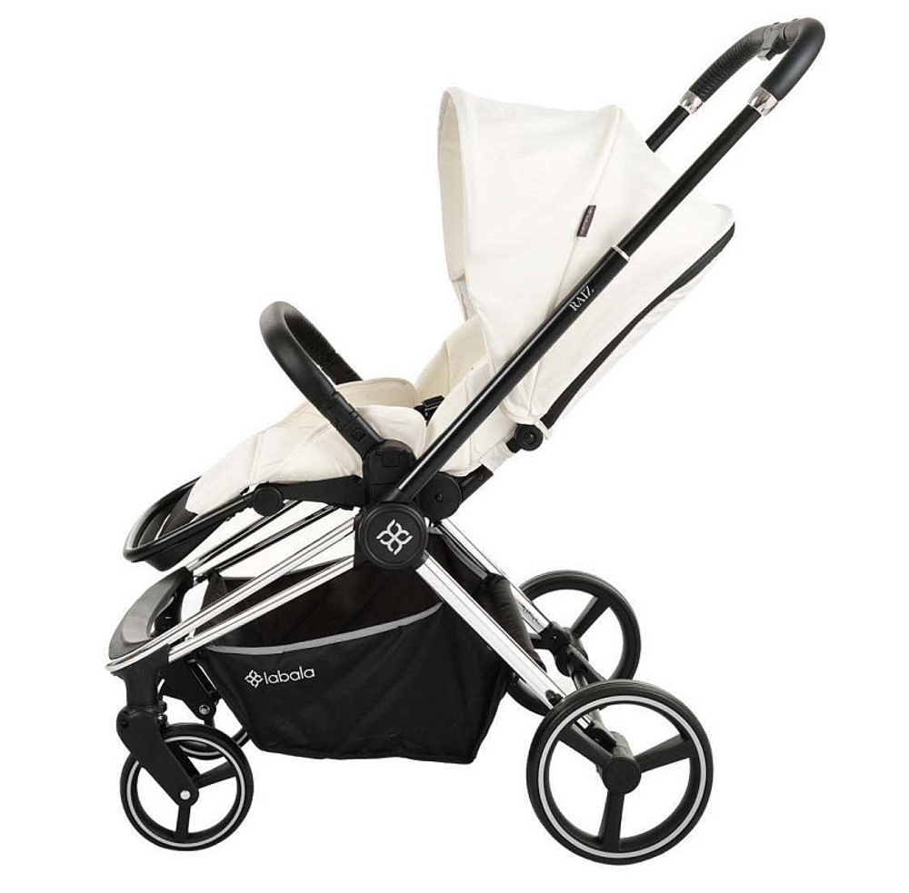 Коляска 2 в 1 Labala Raiz Lite White