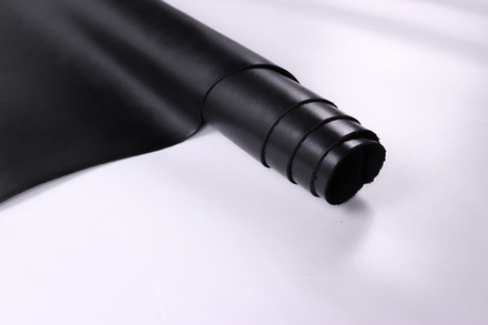 1,4-1,6 юфть черная барабанная + покрывное крашение под заказ (от 2000 дм²)