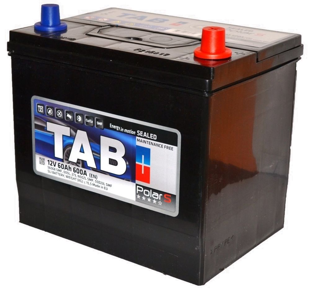 TAB POLAR JIS MF 6CT- 60 ( 246960 / 246860 ) аккумулятор