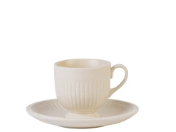 Wedgwood Чашка для эспрессо Edme 90 мл с блюдцем