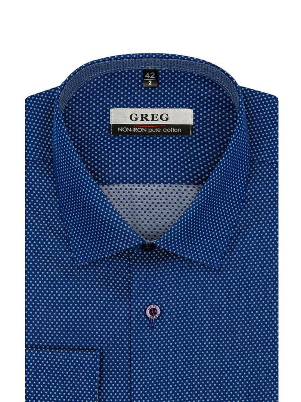 Сорочка GREG 213/231/8041/Z/1 Non Iron "Дизайн"