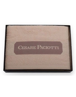 Полотенце 100х150 шт Cesare Paciotti Downtown V.2 бежевое Италия