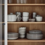 Тарелка IKEA GLADELIG (ГЛАДЕЛИГ), Серый, 20 см