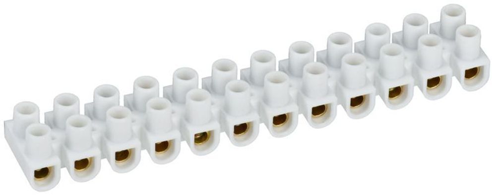 Колодка клеммная полистирол ЗВИ-20 н/г 4-10кв.мм (блист.2шт) IEK UZV4-020-06-2