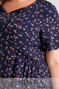 Платье 23-18-темно-синий Minova