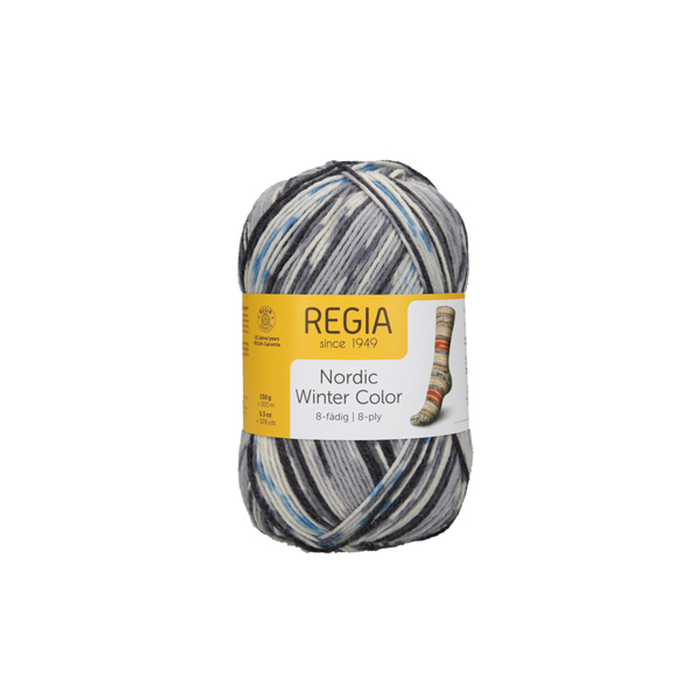 Пряжа для вязания Nordic Winter Color (03040) Schachenmayr Regia, 8 ниток (150г/300м).