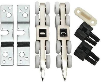 SET 8, комплект роликов 8-колес. для раздвижных дверей