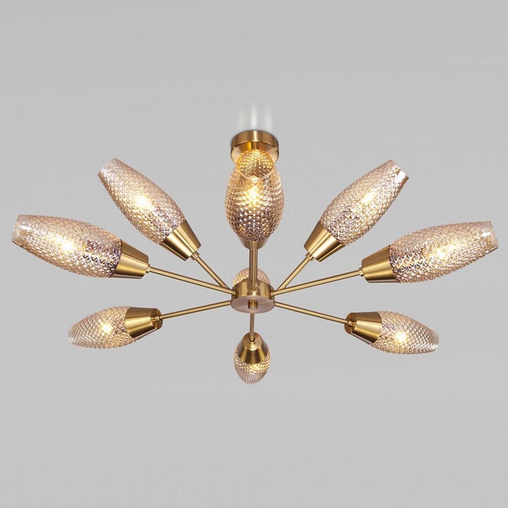 Люстра на штанге Eurosvet Thalia 60140/9 золото