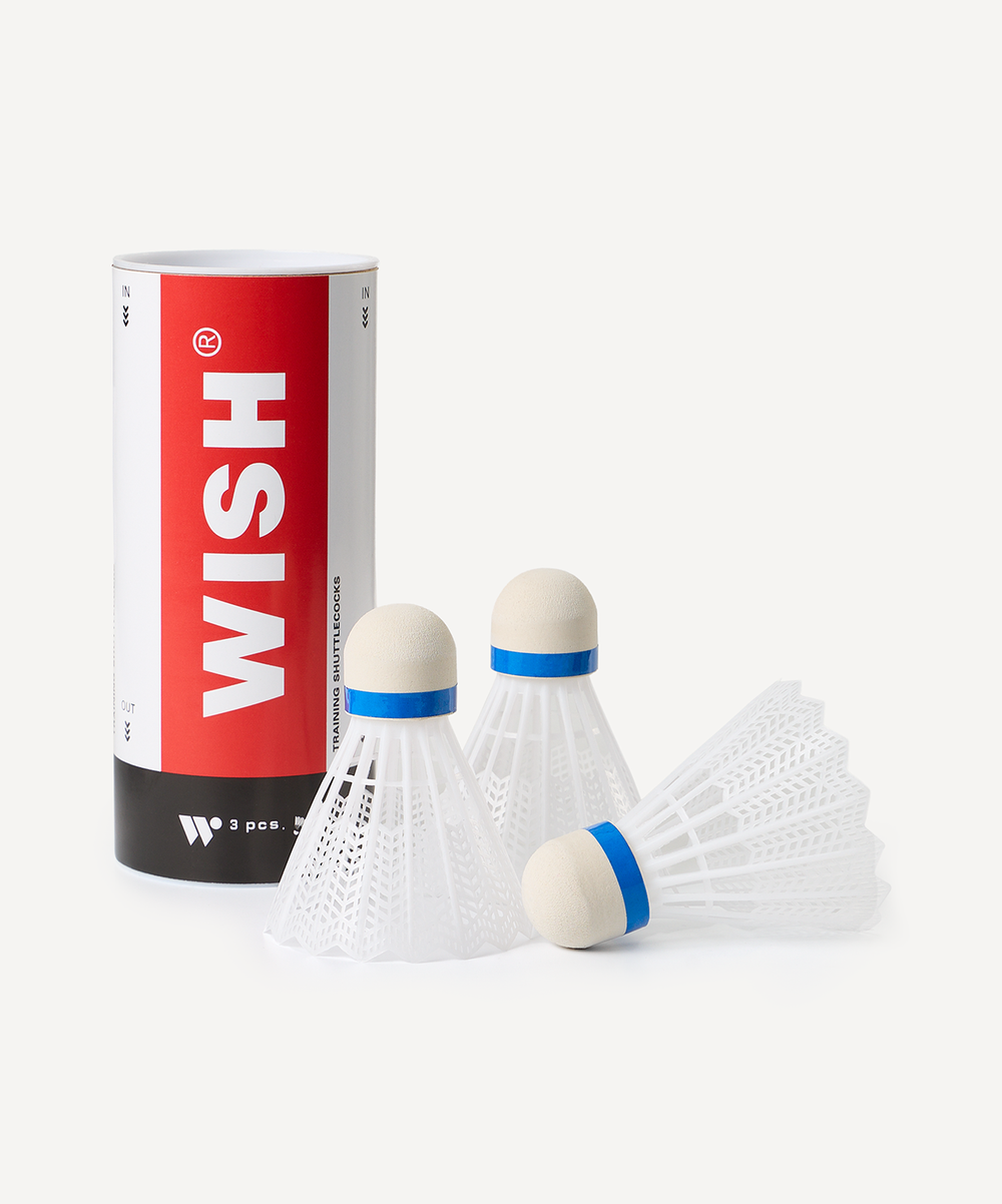 Набор для бадминтона Family set 216, 4 ракетки, 3 волана, синий/зеленый