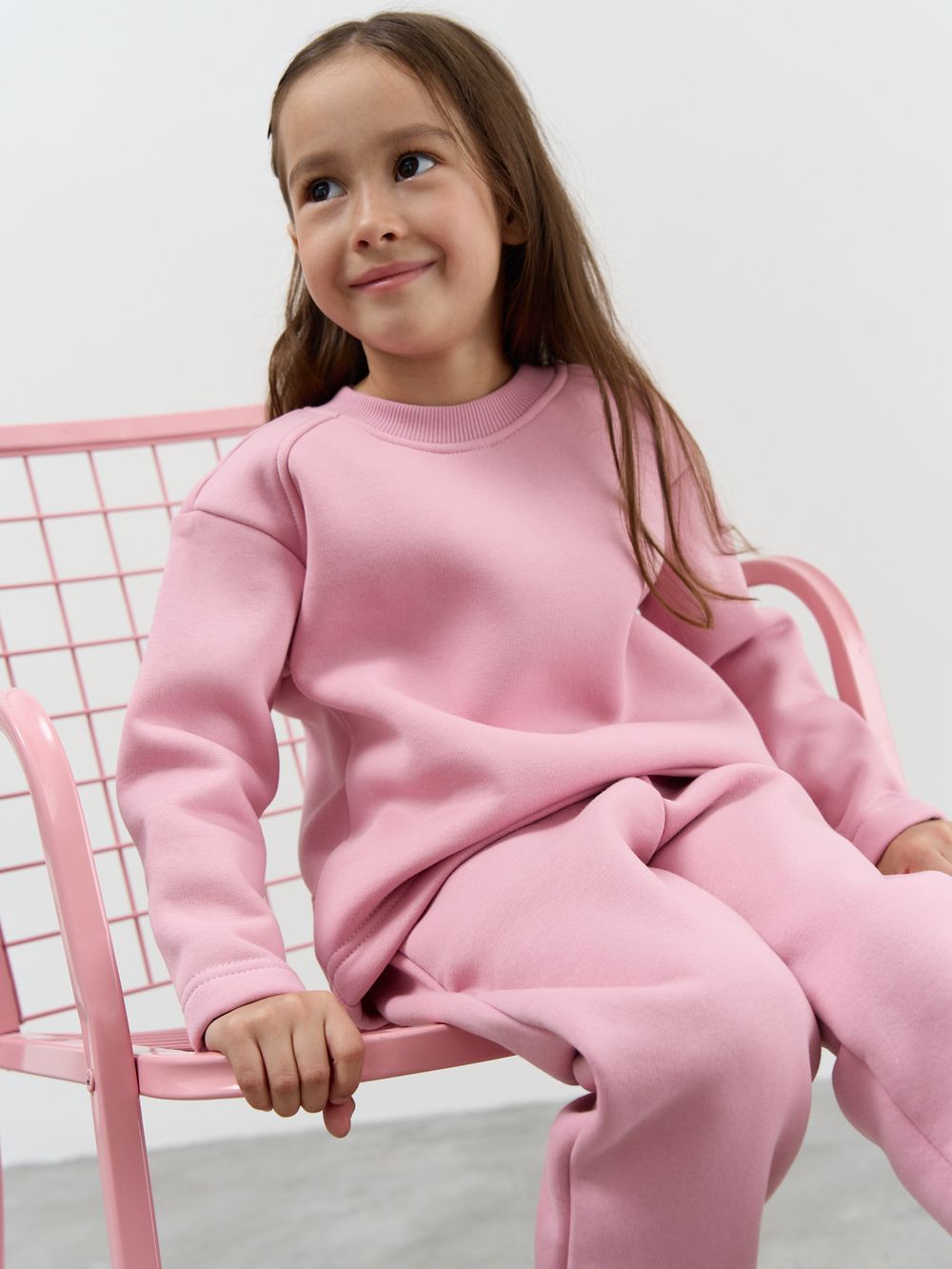 Свитшот "Пудра" утепленный