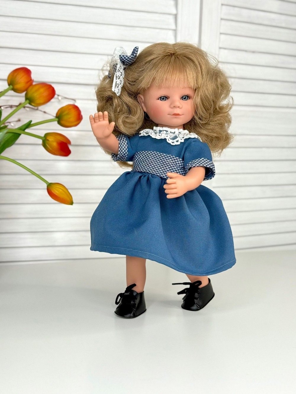 Кукла D Nenes виниловая 34см Marieta (022230)