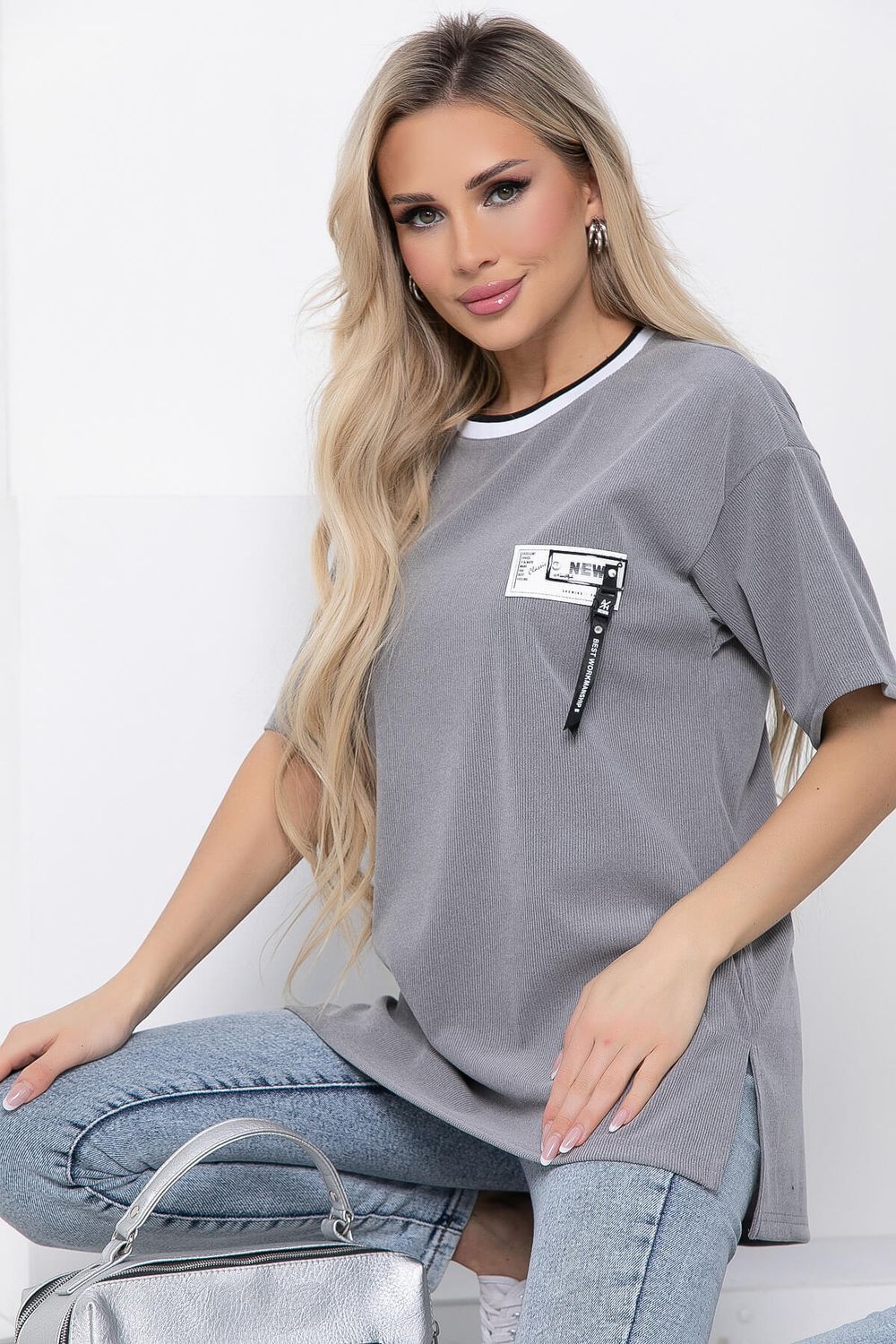 Джемпер "Ника" (серый) Б8339 LT Collection