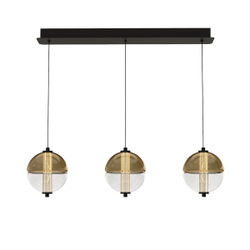 Подвесной светильник MD24022079-3B black/amber