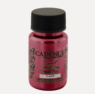 краска металлик 175 красное вино