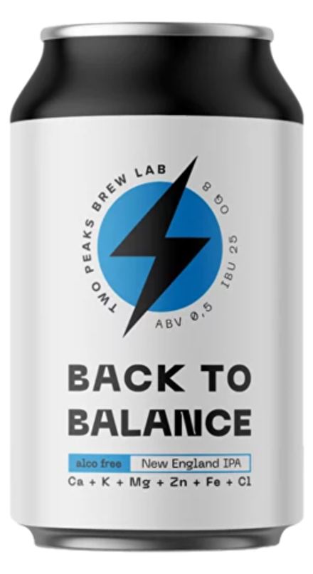Пиво Two Peaks Brew Lab Back To Balance Безалкогольное 0.33л - 10шт