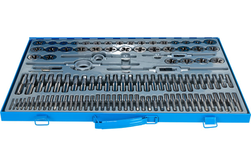 Набор метчиков и плашек ЗУБР 110 предметов, сталь Р6М5