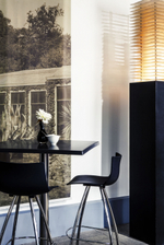 Стул барный пластиковый Scab Design Day, антрацит