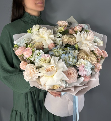 Букет «Сливочный десерт»