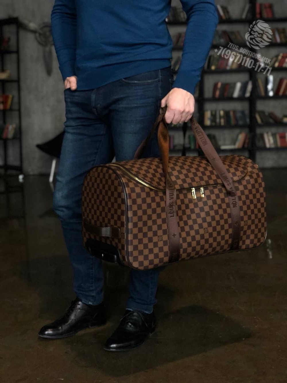 Дорожная сумка на колесах Louis Vuitton
