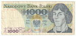 Poland, 1 000 Zlotys, 1982, F