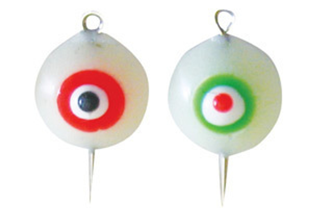 Мормышки фосфорные  № 4К "Глаз 1Ф" 100шт