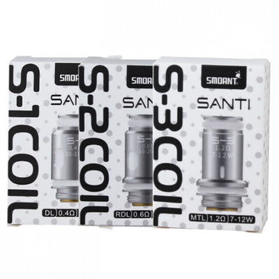 Испарители Smoant Santi S-серия УПАКОВКА (в упак. 3 шт.)