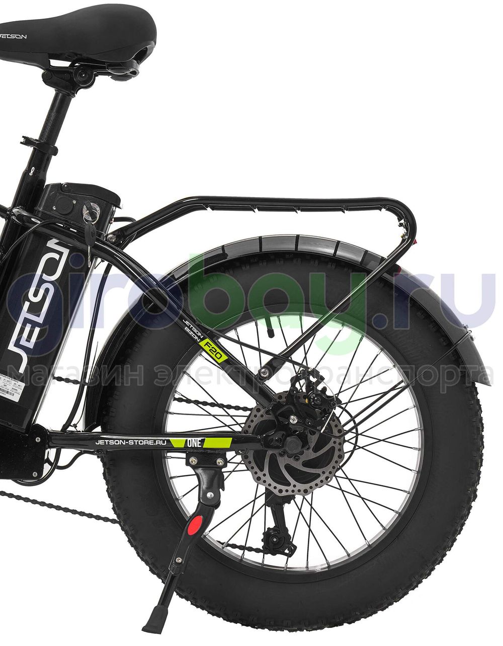 Электровелосипед Jetson F20 BIZON MAX (48V/25Ah) - Чёрный фото №17