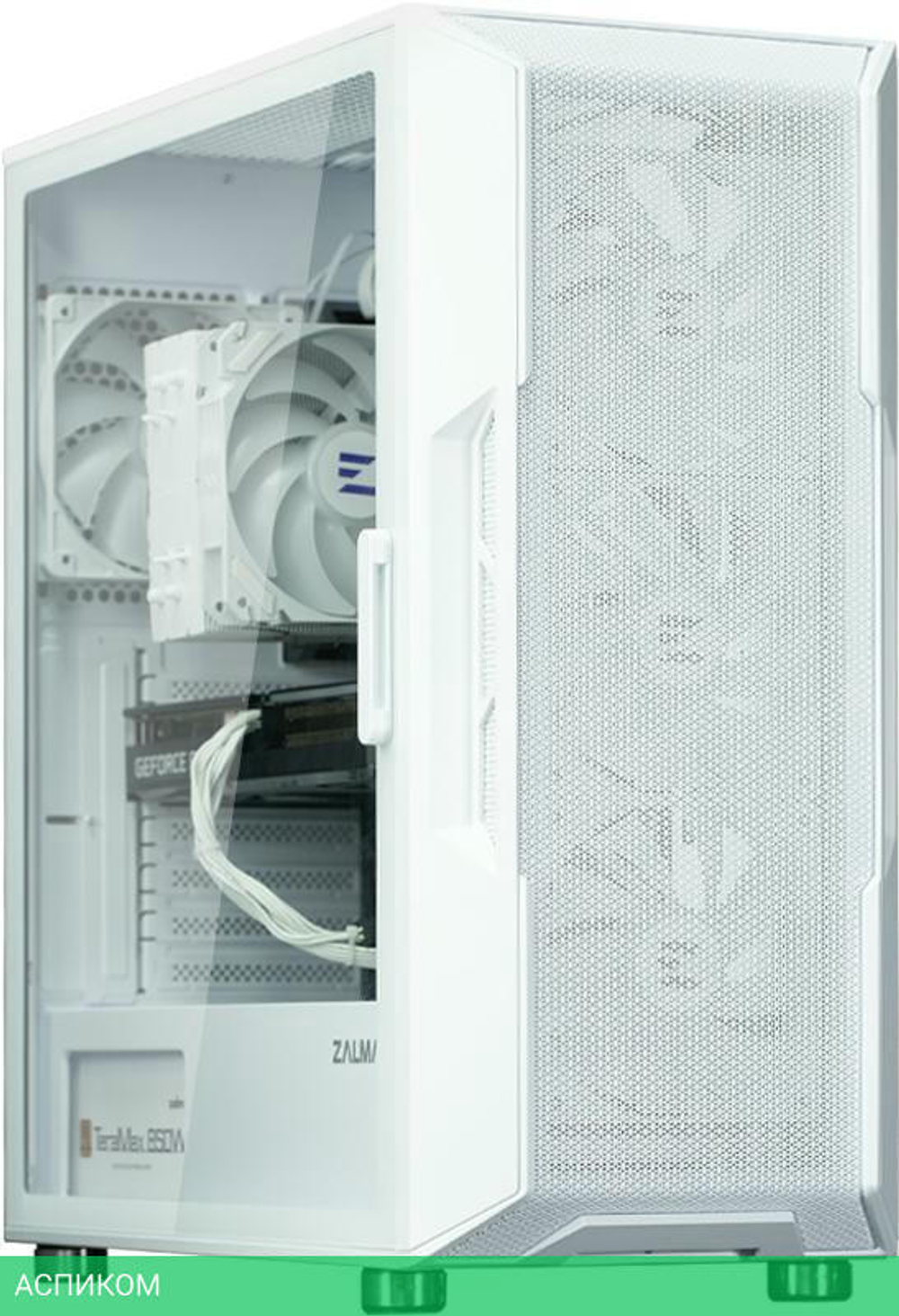 Корпус Zalman i3 NEO ARGB ATX без БП White