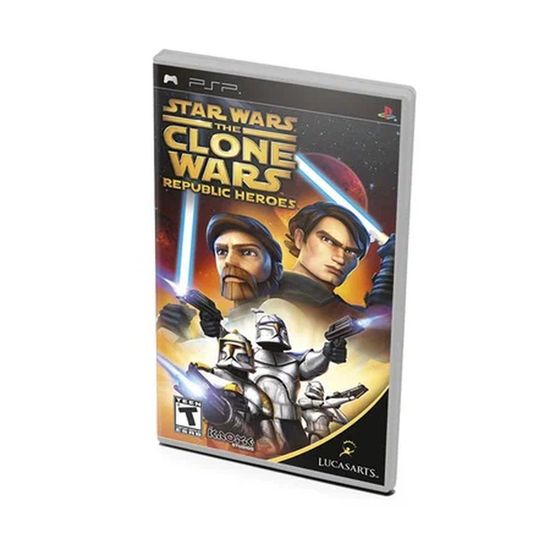 PSP Star Wars The Clone Wars Republic Heroes (Б/У, ULES-01284)