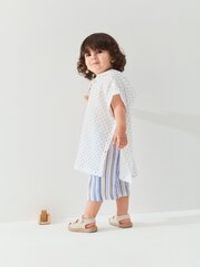 Пончо муслиновое "Мушка" 0+