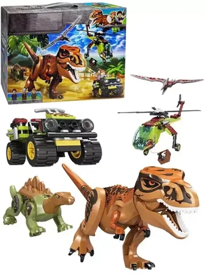 Конструктор Динозавры Погоня Тираннозавра Рекса 319 деталей