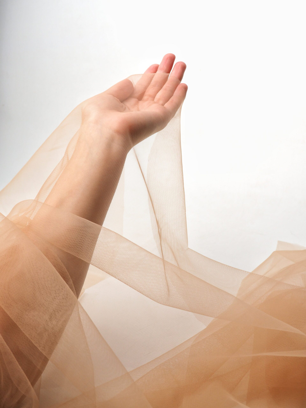 Сетка стабильная телесная метражом