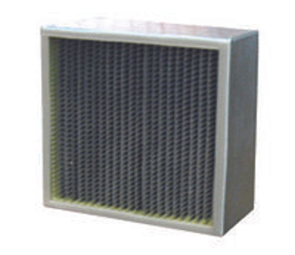 Фильтр угольно-пылевой складчатый типа ФяС-СП 21