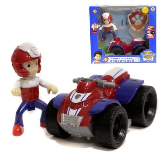 Щ/П Набор герои с машинами ( муз )