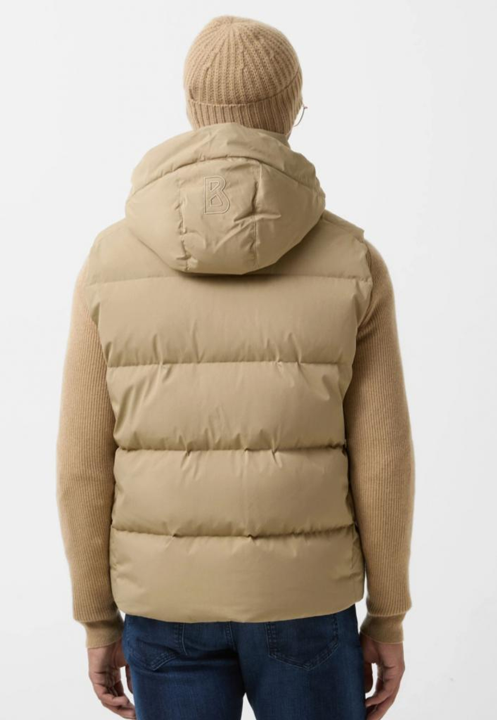 Куртка-жилет BOGNER JIMMY-D3 в бежевом цвете