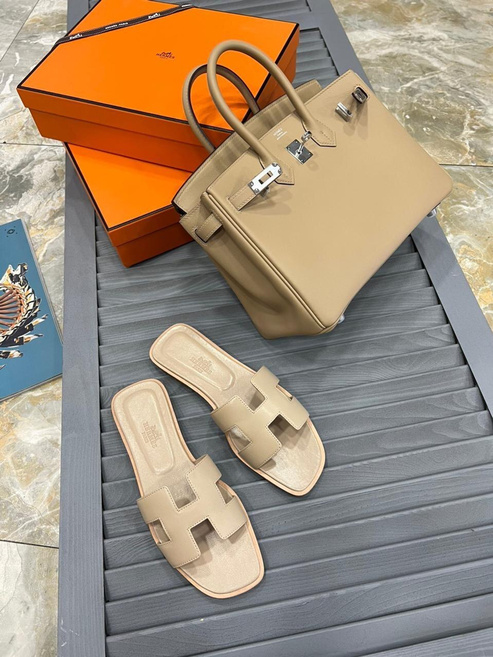 Шлепанцы Hermes