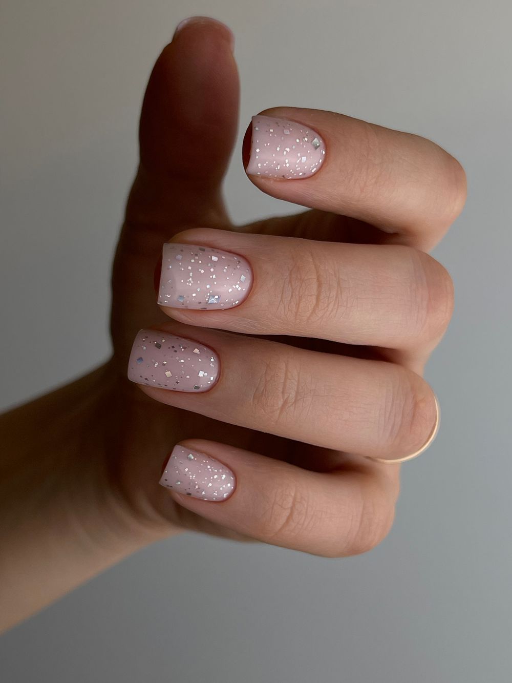 Monami, Гель-лак Burlesque Silver, блестки