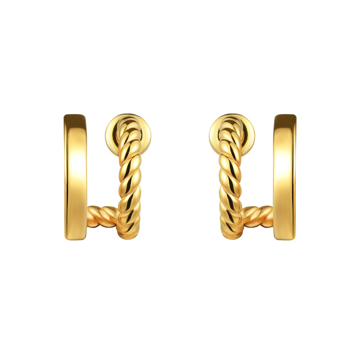 Серьги Double Secret Earrings - Gold