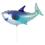Шар Фольгированный Акула (Голубой)
