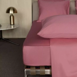 Простыня на резинке 90x200x20 Mollen вишнёво-ягодная