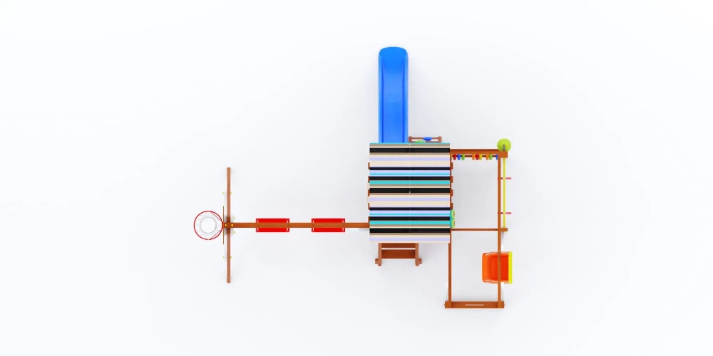 Детская площадка Савушка Тусун - 12 (синий)