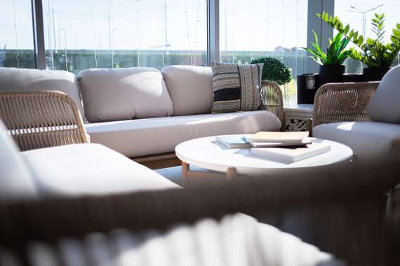 Комплект уличной мебели Talara, трехместный диван, 2 кресла, столик