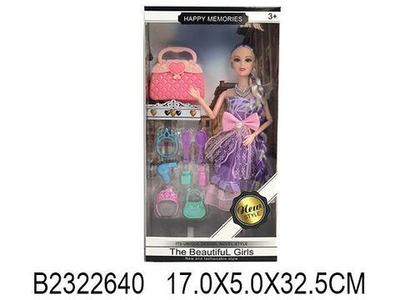 Кукла тип Модель на шарнирах с аксессуарами, коробка LX842A19