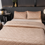 Велюровое покрывало ромб OVF040