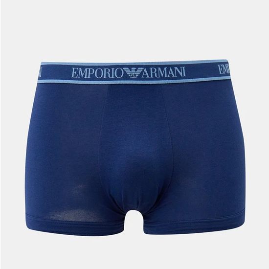 Набор мужских трусов хипсов 3в1 (синий, темно-синий, голубой) Emporio Armani 112130_4F717 75336