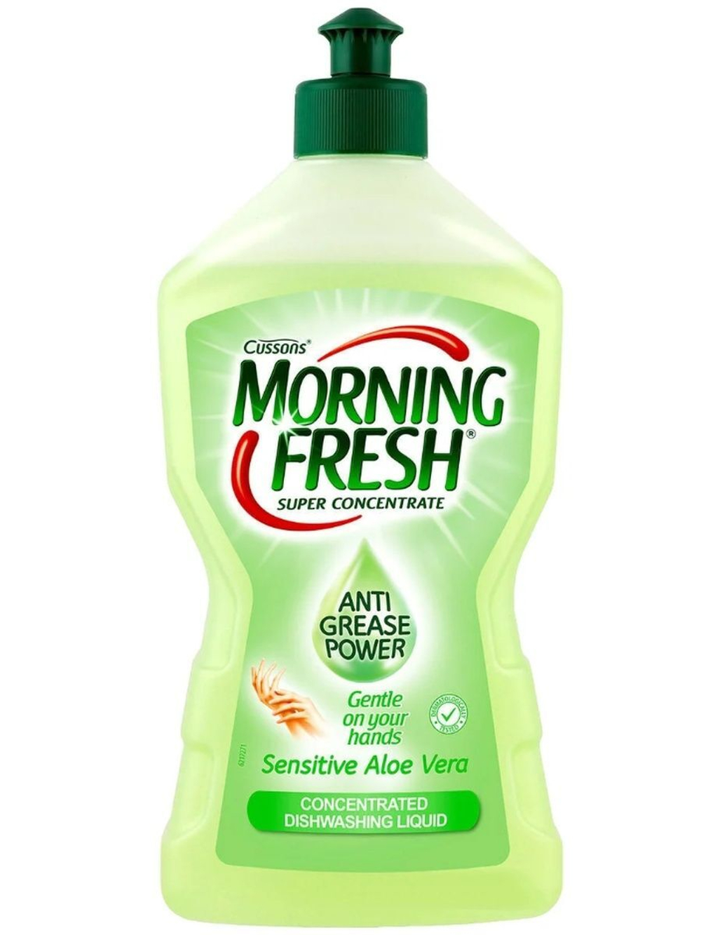 ЖИДКОСТЬ ДЛЯ МЫТЬЯ ПОСУДЫ MORNING FRESH SENITIVE 450 МЛ 9650