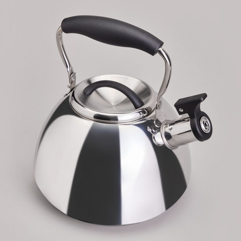 ЧАЙНИК СО СВИСТКОМ И СКЛАДЫВАЮЩЕЙСЯ РУЧКОЙ, 2.9Л