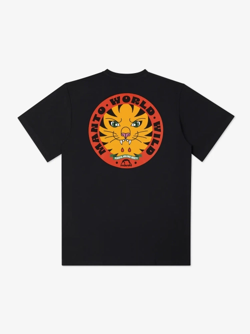 Футболка MANTO WORLDWILD чёрная