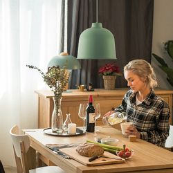 Люстра Grain Pendant Lamp Blue By Imperiumloft