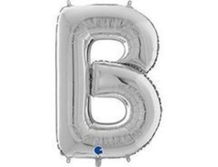 Г 26" БУКВА B Серебро
